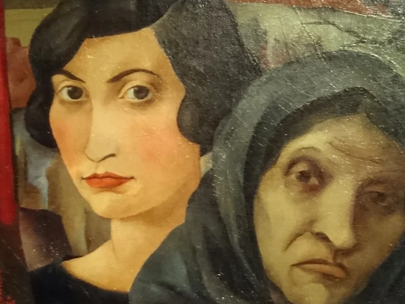 1888-Josef Budko - Madre e figlia